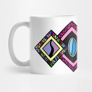 Syymbols Diamonds Mug